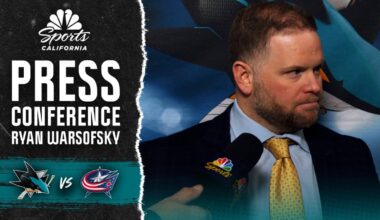 Ryan Warsofsky credits Sharks for battling in gritty win – NBC Sports Bay Area & California