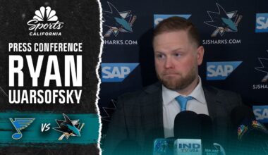 Ryan Warsofsky praises Sharks’ Alex Wennberg as shutdown center – NBC Sports Bay Area & California