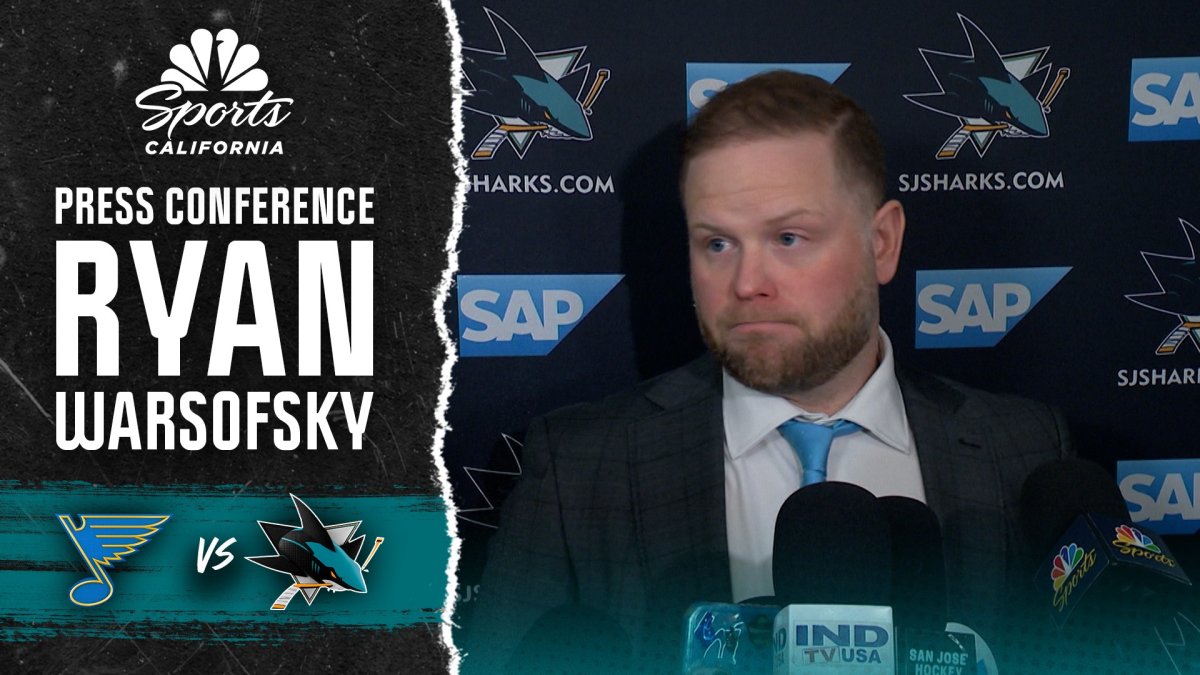 Ryan Warsofsky praises Sharks’ Alex Wennberg as shutdown center – NBC Sports Bay Area & California