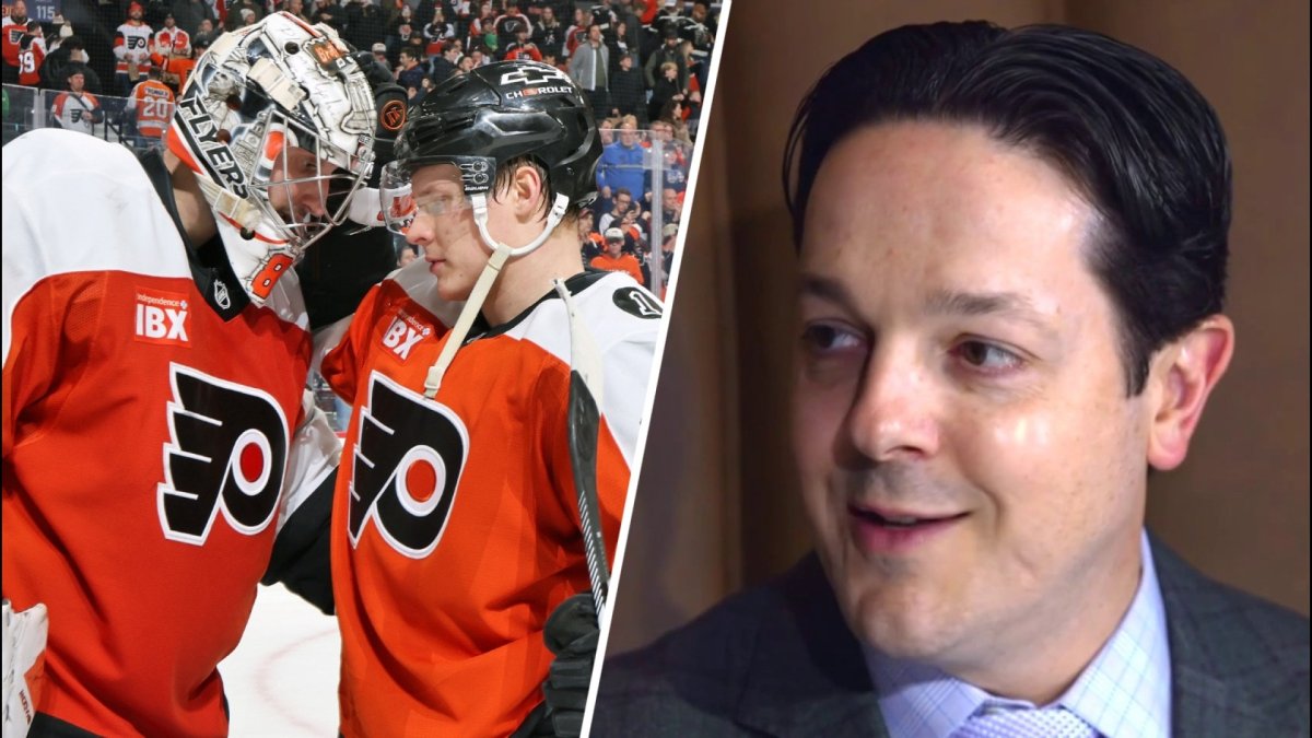 Watch Danny Briere interview Vladar Michkov and Tocchet – NBC Sports Philadelphia