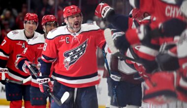 NHL roundup: Ovechkin scores 1,000th combined goal, Predators extend win streak to four