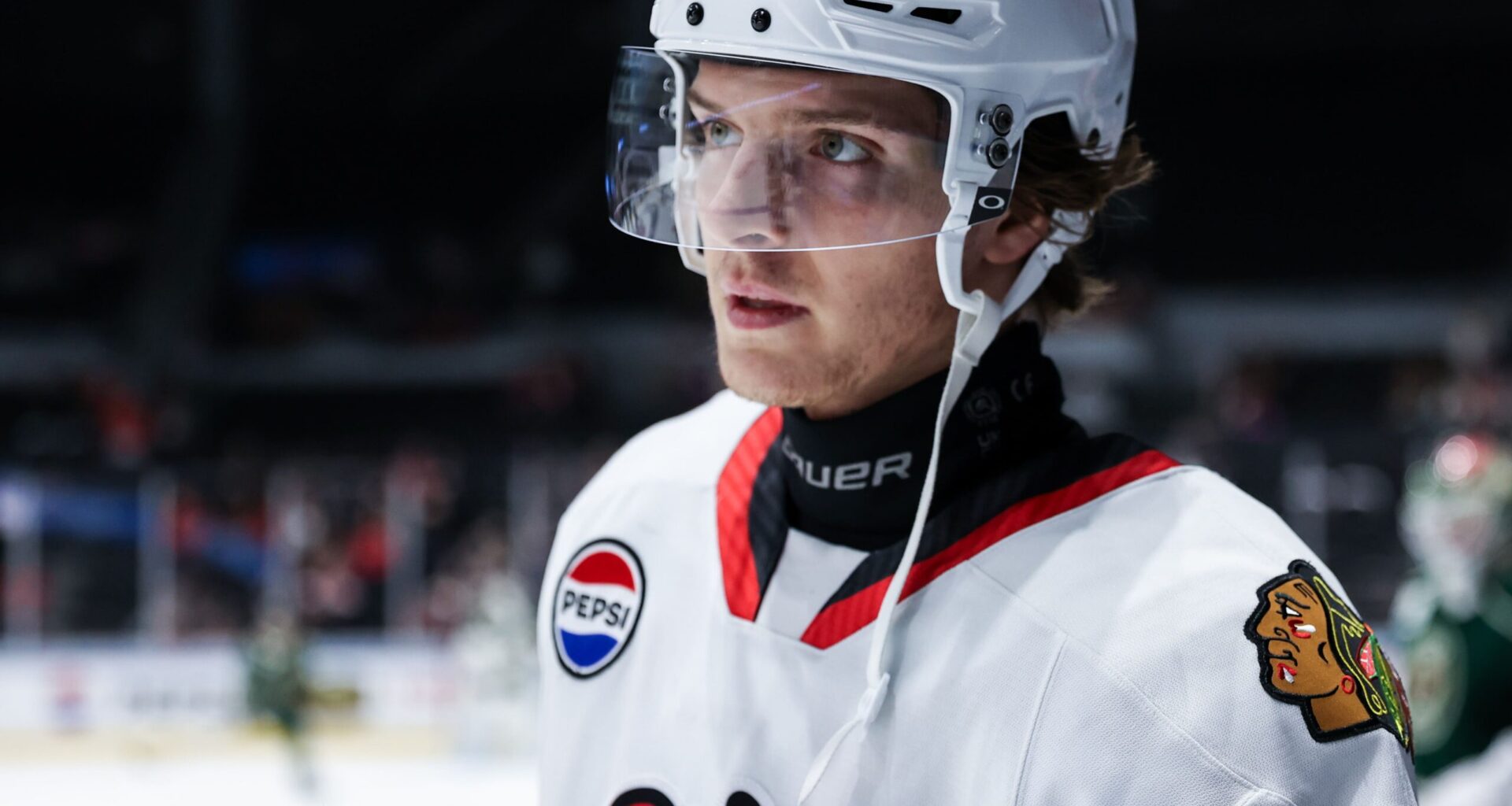 Blackhawks Recall Korchinski, Levshunov Out vs. Devils With Injury