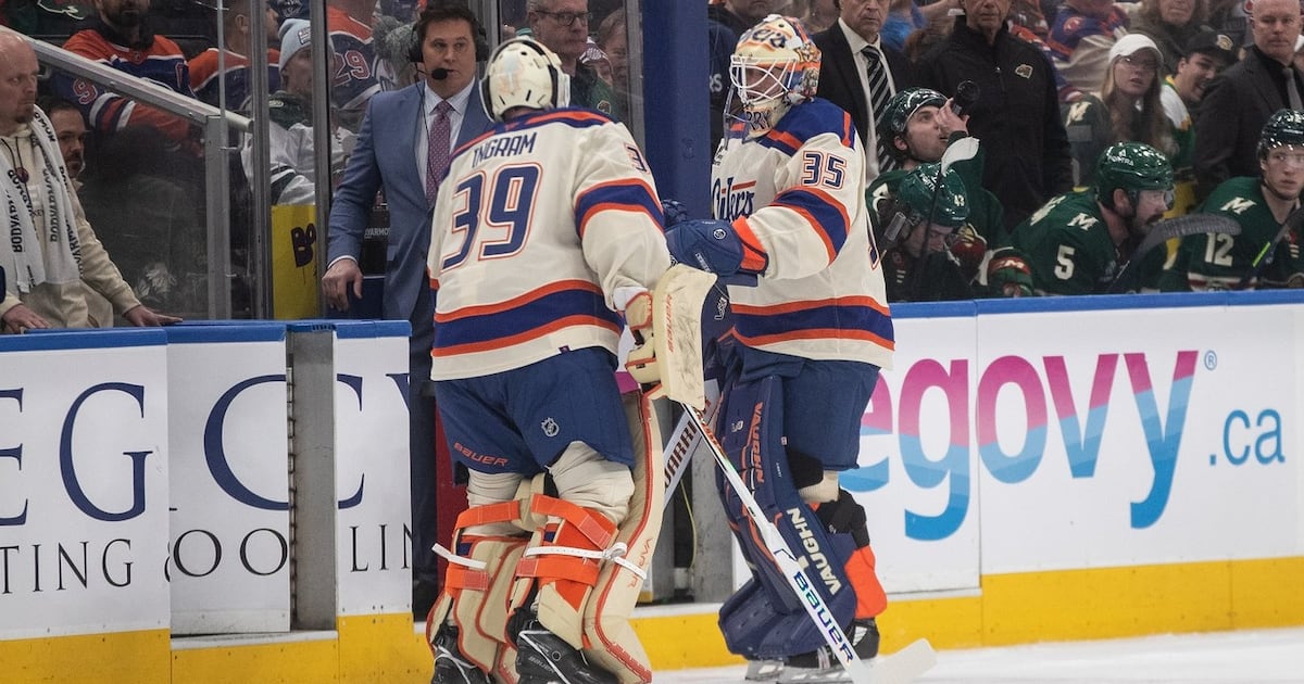 Desperate Oilers give Connor Ingram the net