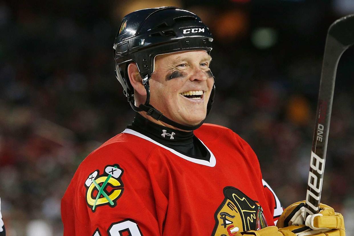 Troy Murray in 2016Credit: Bruce Kluckhohn/NHLI via Getty