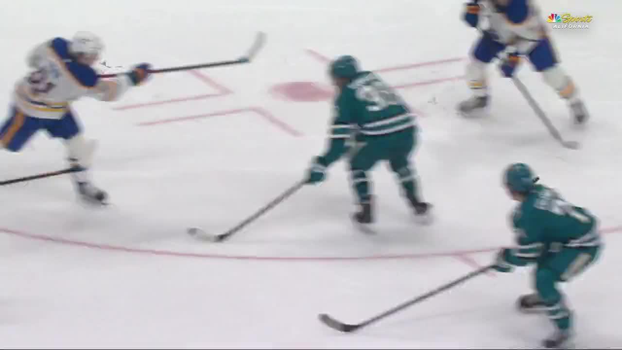 Alex Lyon earns 10th straight road win as the Sabres beat the Sharks 5-0