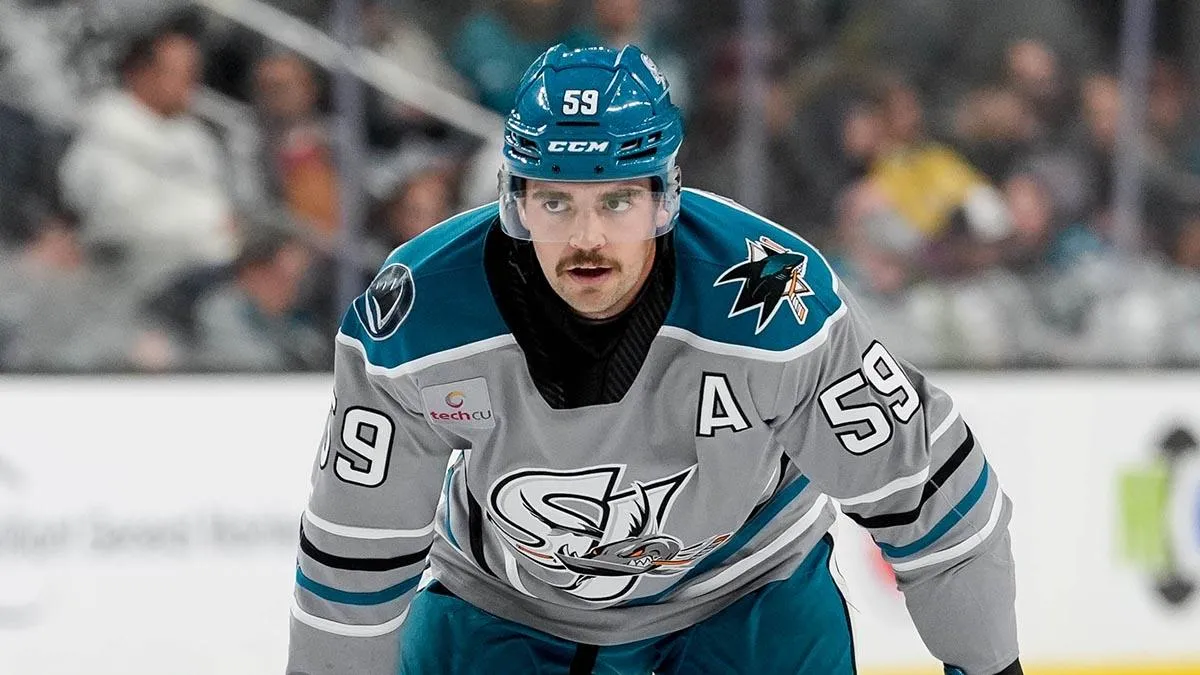 Cole Clayton with the American Hockey League