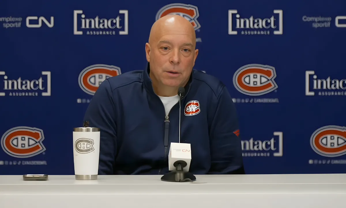 Photo of Canadiens GM Kent Hughes