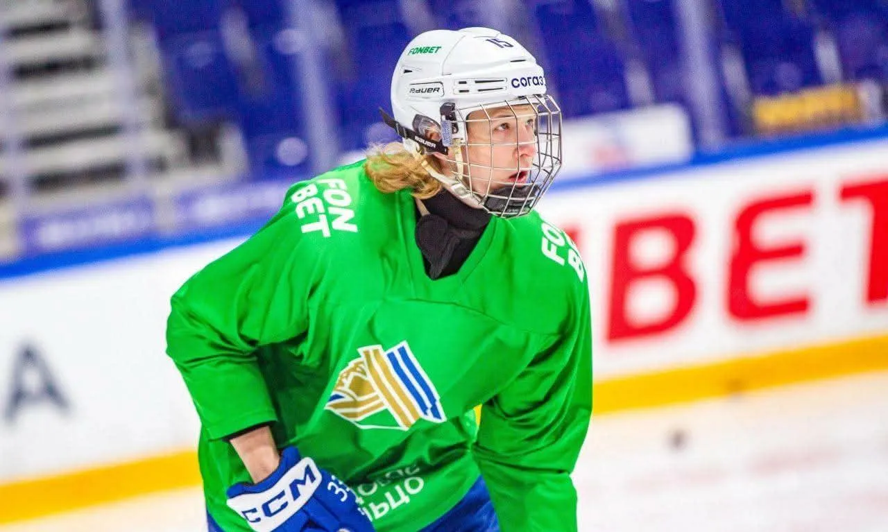 Photo of Canadiens prospect Alexander Zharovsky.