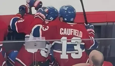 Photo of Cole Caufield