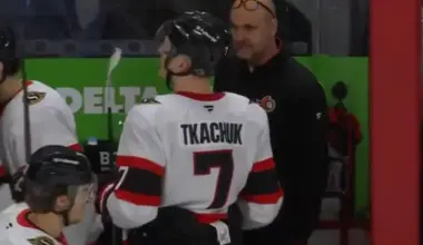 Brady Tkachuk vs Red Wings