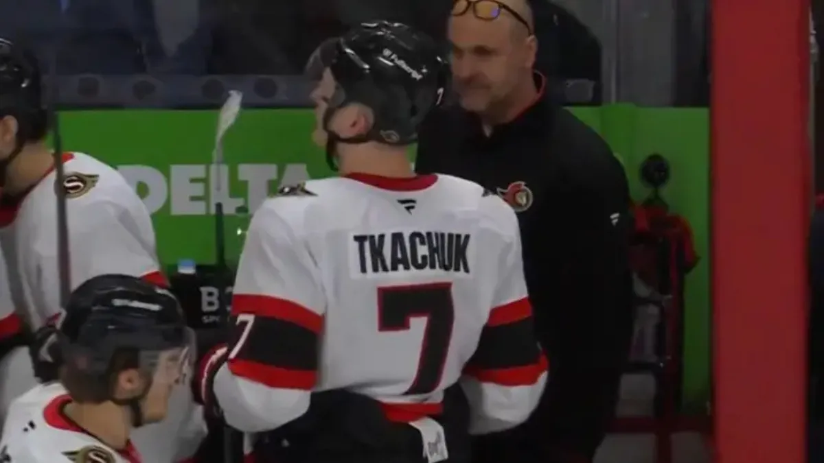 Brady Tkachuk vs Red Wings