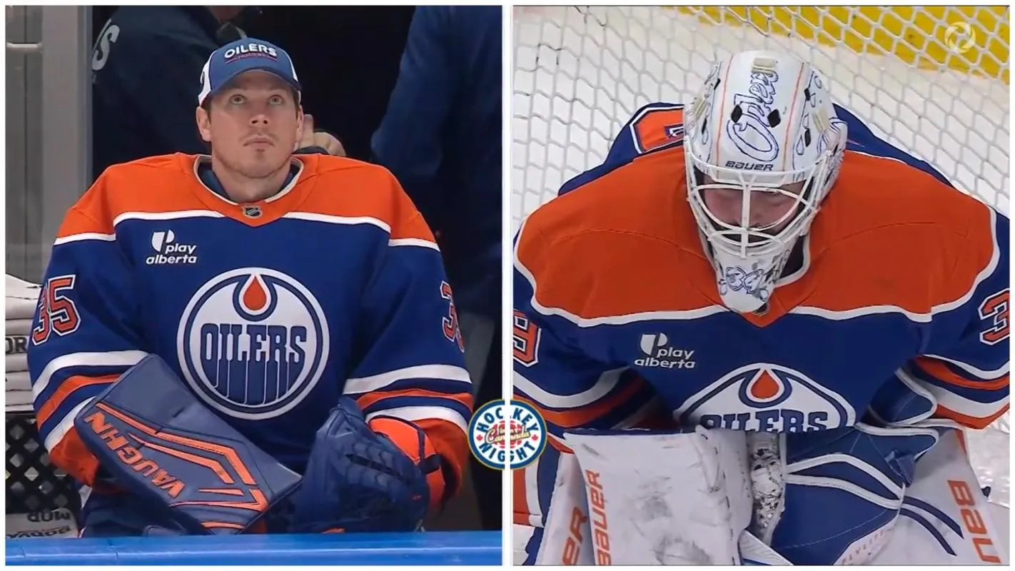 Oilers announce their goalie for tonight and it is causing a buzz