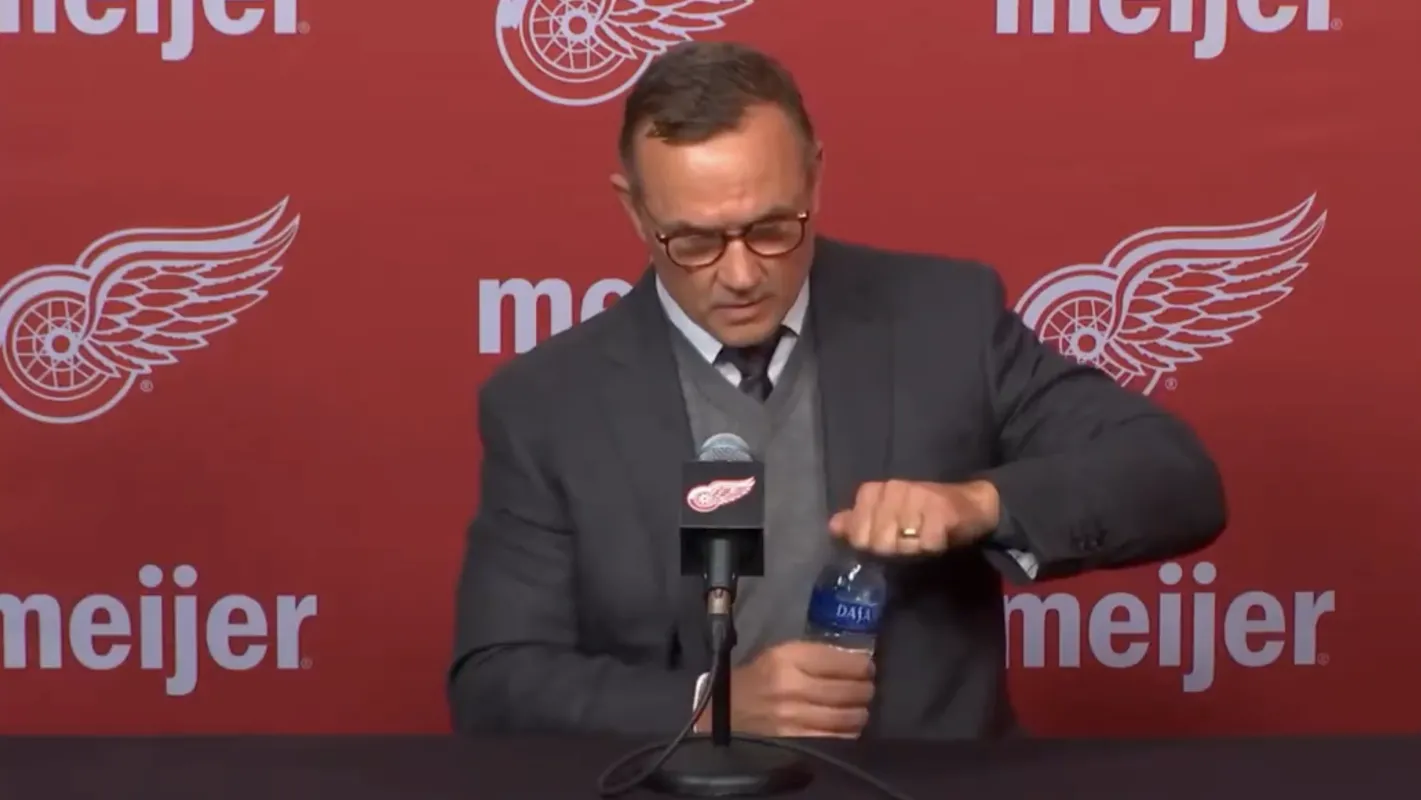 Steve Yzerman makes a roster move and it is over for a Detroit Red Wings center