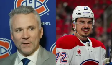 Photo of Martin St-Louis and Arber Xhekaj