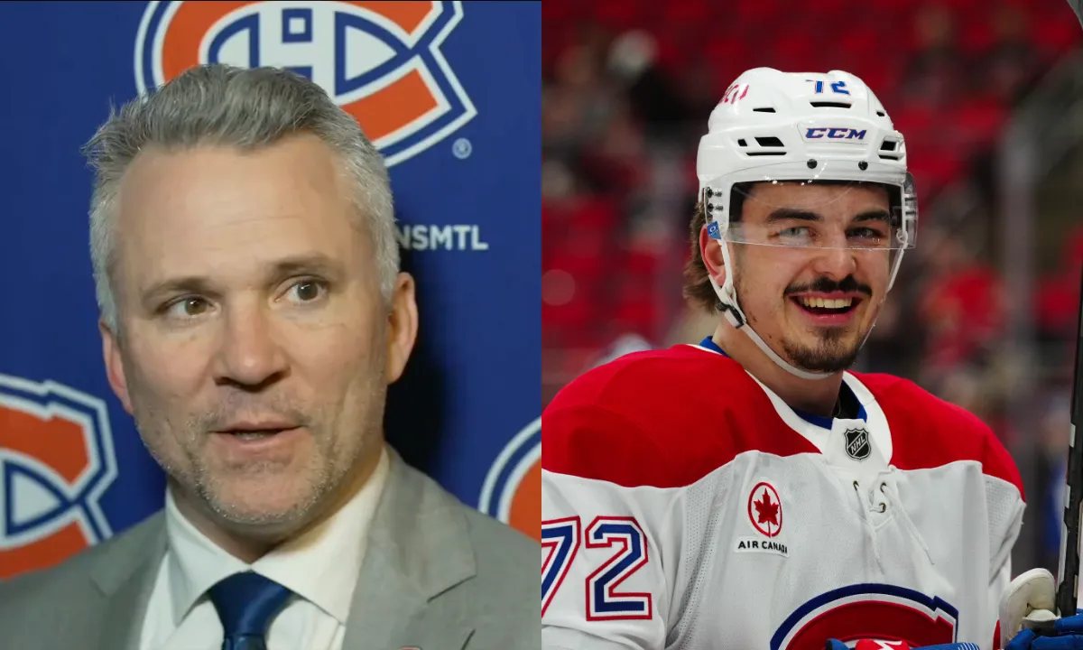 Photo of Martin St-Louis and Arber Xhekaj