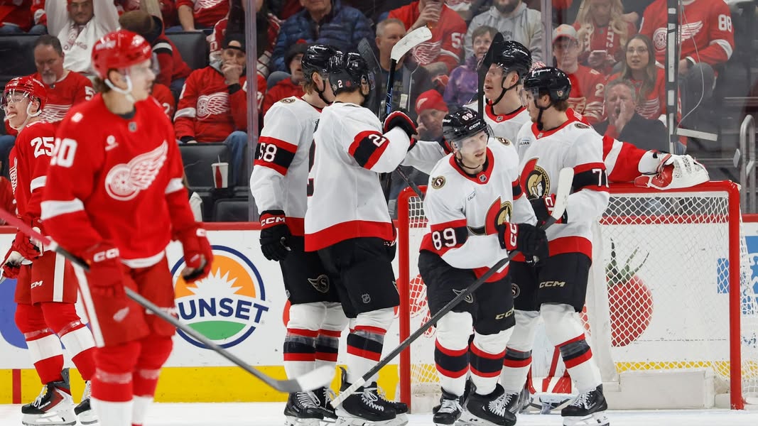 The Detroit Red Wings were "mad"...