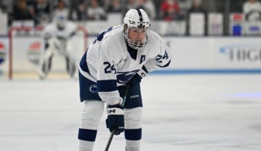 No. 6 Penn State men’s hockey against Wisconsin | Penn State Men's Hockey News