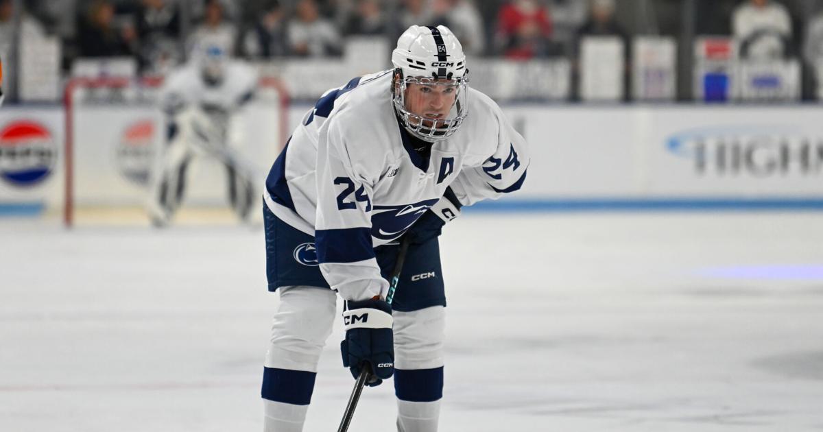 No. 6 Penn State men’s hockey against Wisconsin | Penn State Men's Hockey News