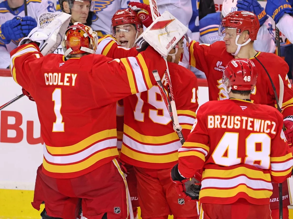 "Another level from calm" Gridin's cool confidence paying off for Flames