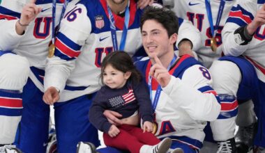 Blue Jackets' Zach Werenski honored by Columbus fans for Olympic gold | National Sports