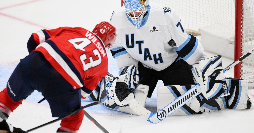 Mammoth hold off Capitals 3-2, dropping Washington 4 points back of a playoff spot | Sports