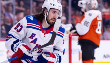 Zibanejad's 3-point game helps Rangers rout Flyers 6-2 | Sports