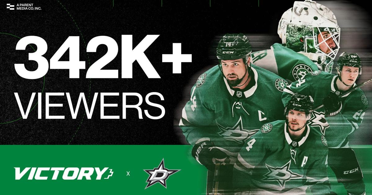 Victory+ Shatters Records with 342,000+ Viewers for Dallas Stars–Colorado Avalanche Matchup, Validating Free Local Streaming at National Scale | Business