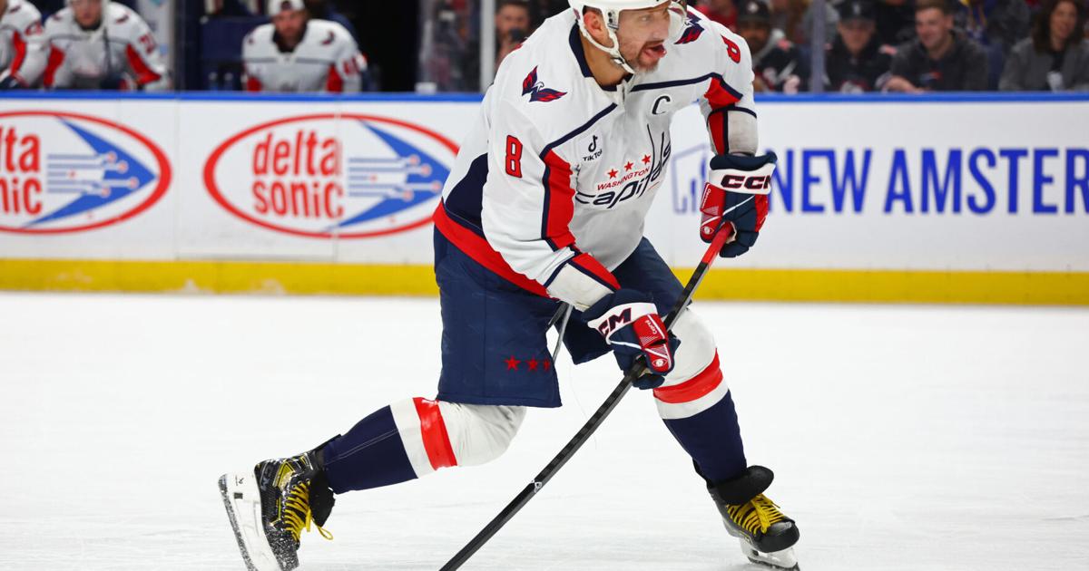 Ovechkin's 34th career hat trick powers Capitals past Mammoth, 7-4 | National Sports