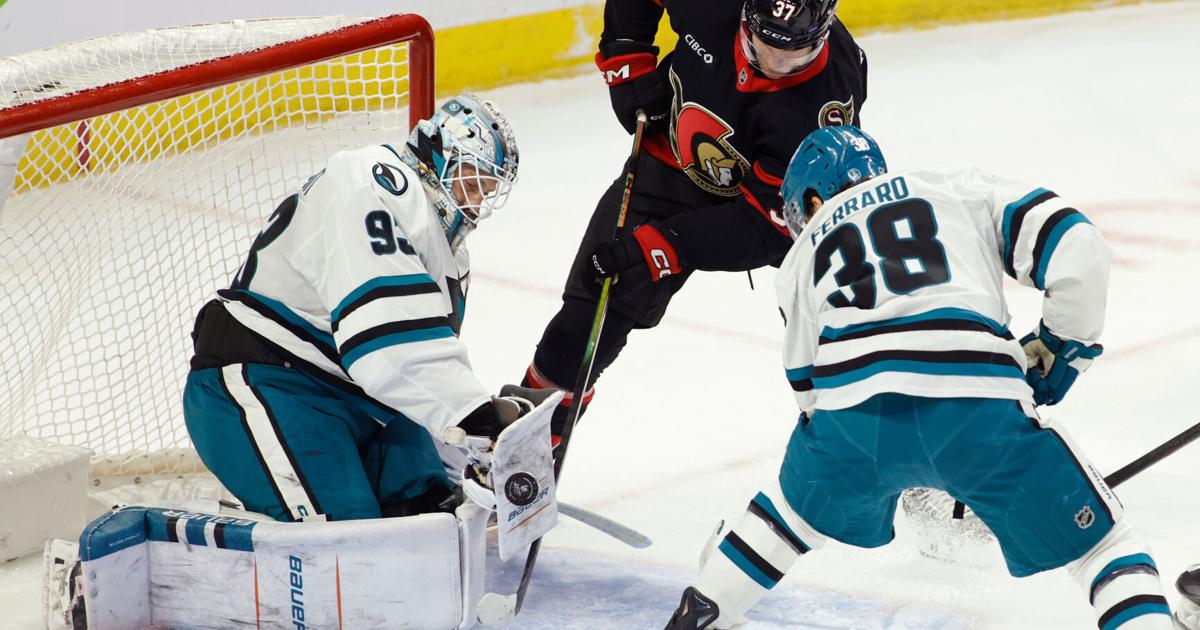 Batherson's 2 goals help the Senators to a 7-4 win over the Sharks | Pro National Sports