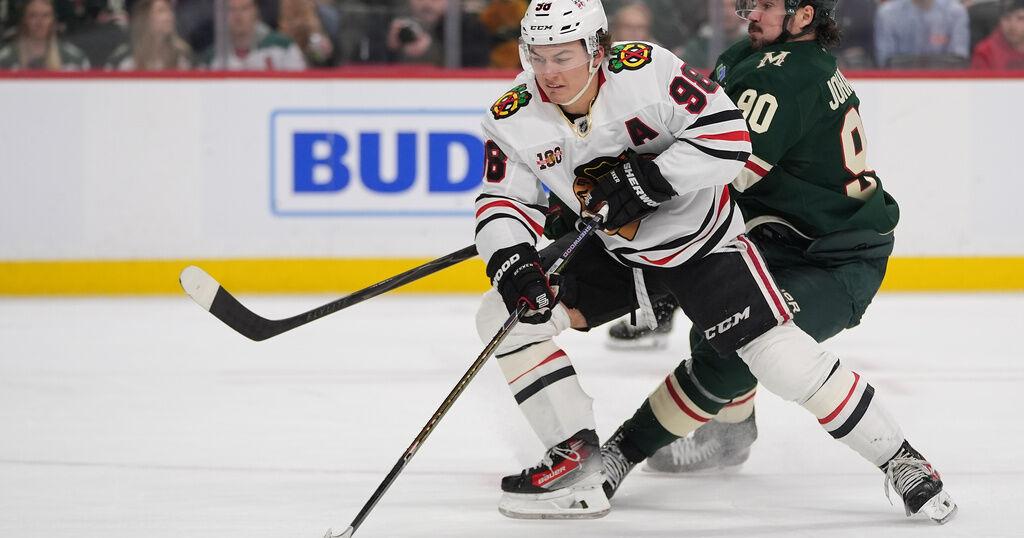 Bedard scores, Blackhawks hang for first win over Wild in seven years | News
