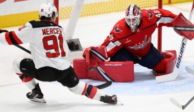 Logan Thompson backstops Capitals to 2-1 win over the Devils | Sports