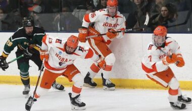 MEN'S ICE HOCKEY: No. 1 Hobart ready to take on No. 7 Wisconsin-Stout | National