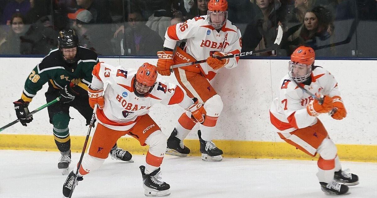 MEN'S ICE HOCKEY: No. 1 Hobart ready to take on No. 7 Wisconsin-Stout | National