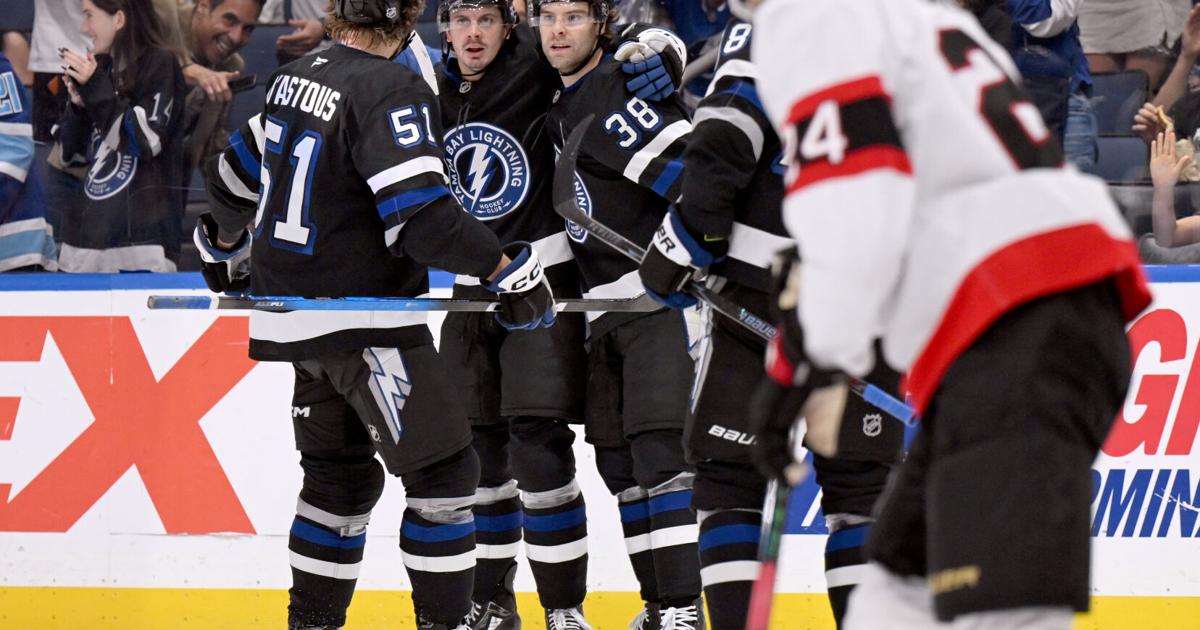Lightning deal the Senators a blow in the playoff race by beating them 4-2 | Sports