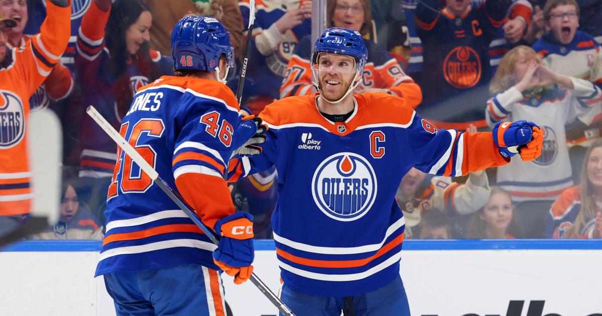 McDavid moves back into scoring lead with 3 points as Oilers beat Ducks 4-2 |
