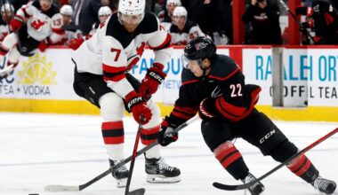Ehlers leads Hurricanes to 5-2 win over Devils | National Sports