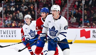 Toronto Maple Leafs recall F Michael Pezzetta from AHL Marlies