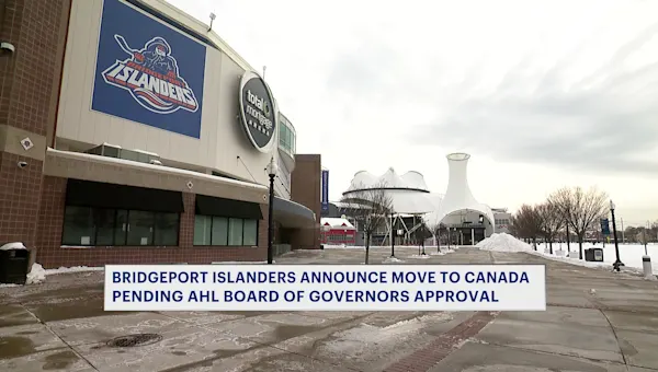 News 12 | Connecticut | Bridgeport Islanders relocating to Canada pending approval