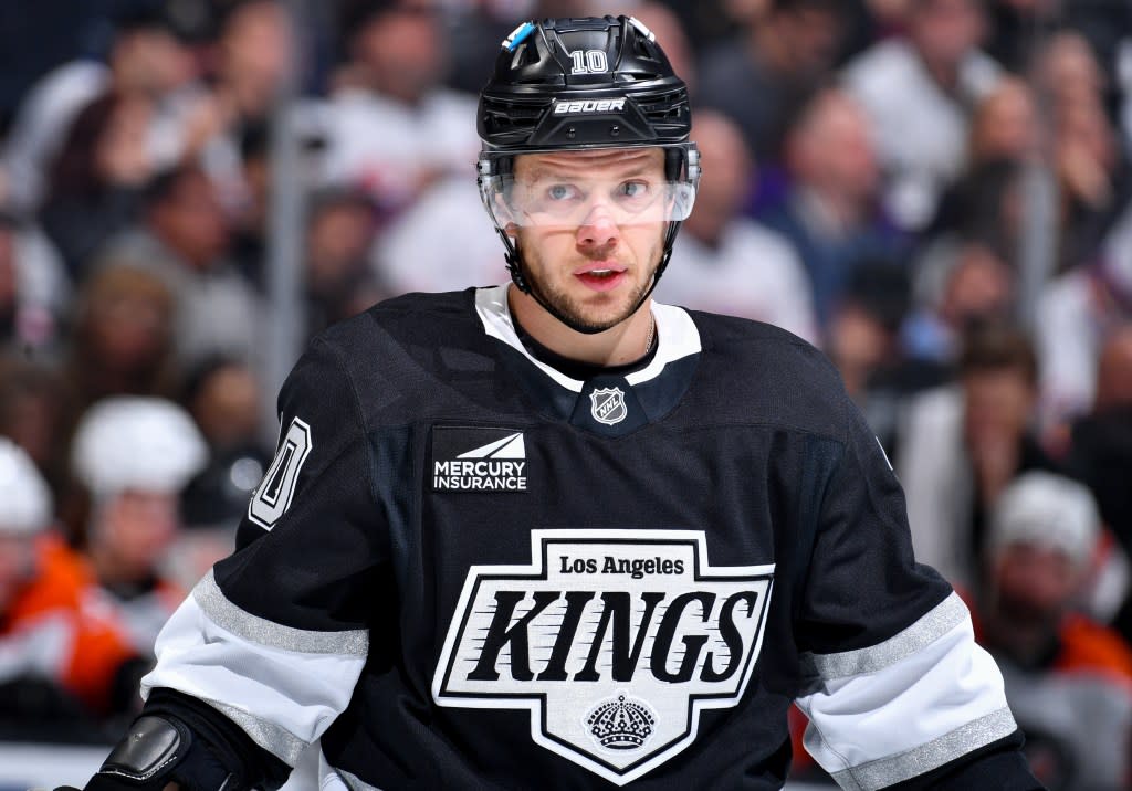 Artemi Panarin of the Los Angeles Kings. NHLI via Getty Images