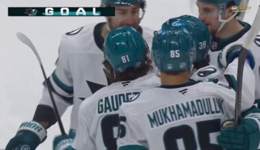 Sharks' Mario Ferraro opens scoring early with first-period goal vs. Senators