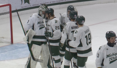 No. 2 Michigan State hockey captures third-straight Big Ten regular season title in 7-1 blowout of Minnesota