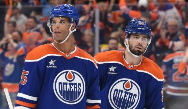 Curtis Lazar, Jake Walman both pick up injuries in Edmonton Oilers’ win over Ottawa Senators