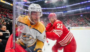 Red Wings at Predators odds, picks and predictions