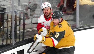 Golden Knights at Red Wings odds, picks and predictions
