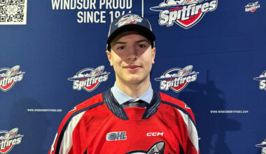 Highly touted NHL prospect Ethan Belchetz breaks clavicle, likely done for season