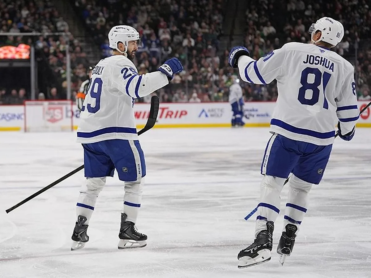 New-look Maple Leafs earn an unexpected road win over Wild