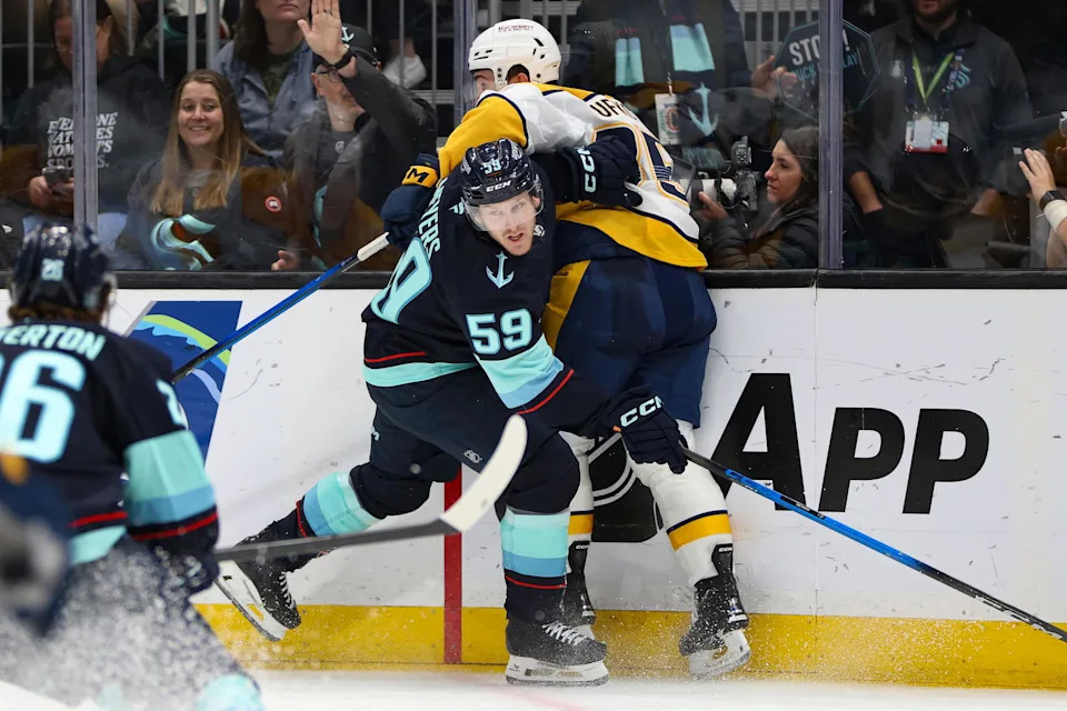 March 10: Ben Meyers and Ryan Ufko. Photo by Candace Kludt | The Hockey News