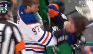 Connor McDavid Throws Punches in Rare In-Game Fight