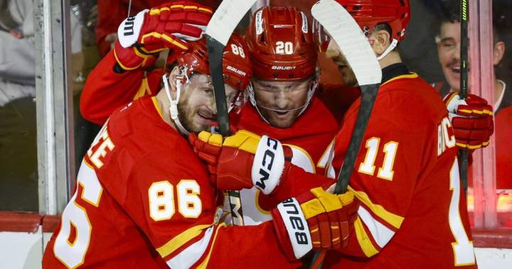 Olofsson scores first with Flames in 4-1 win - Calgary