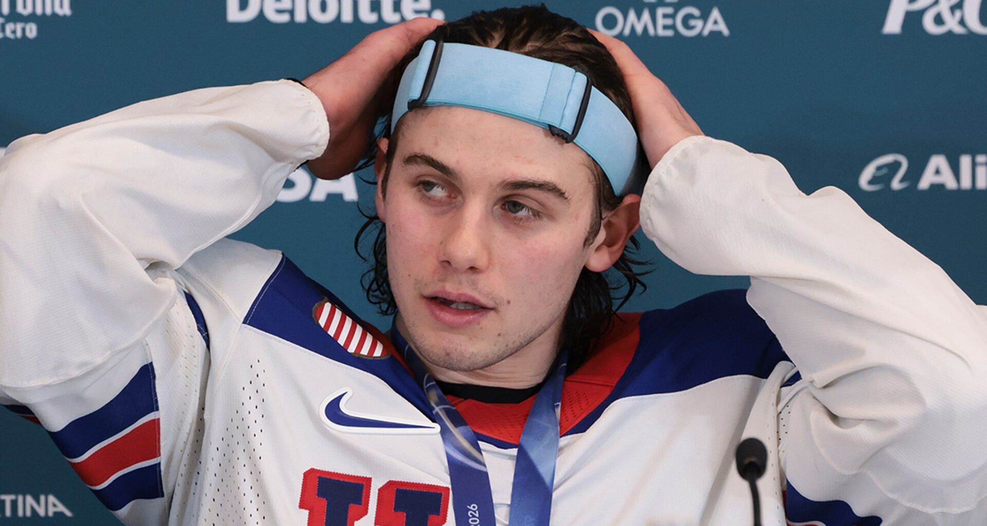 Jack Hughes Says It's 'Bulls***' Hockey Hall Has Golden Goal Puck